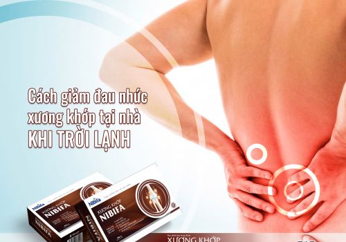 Cách giảm đau nhức xương khớp tại nhà khi trời lạnh
